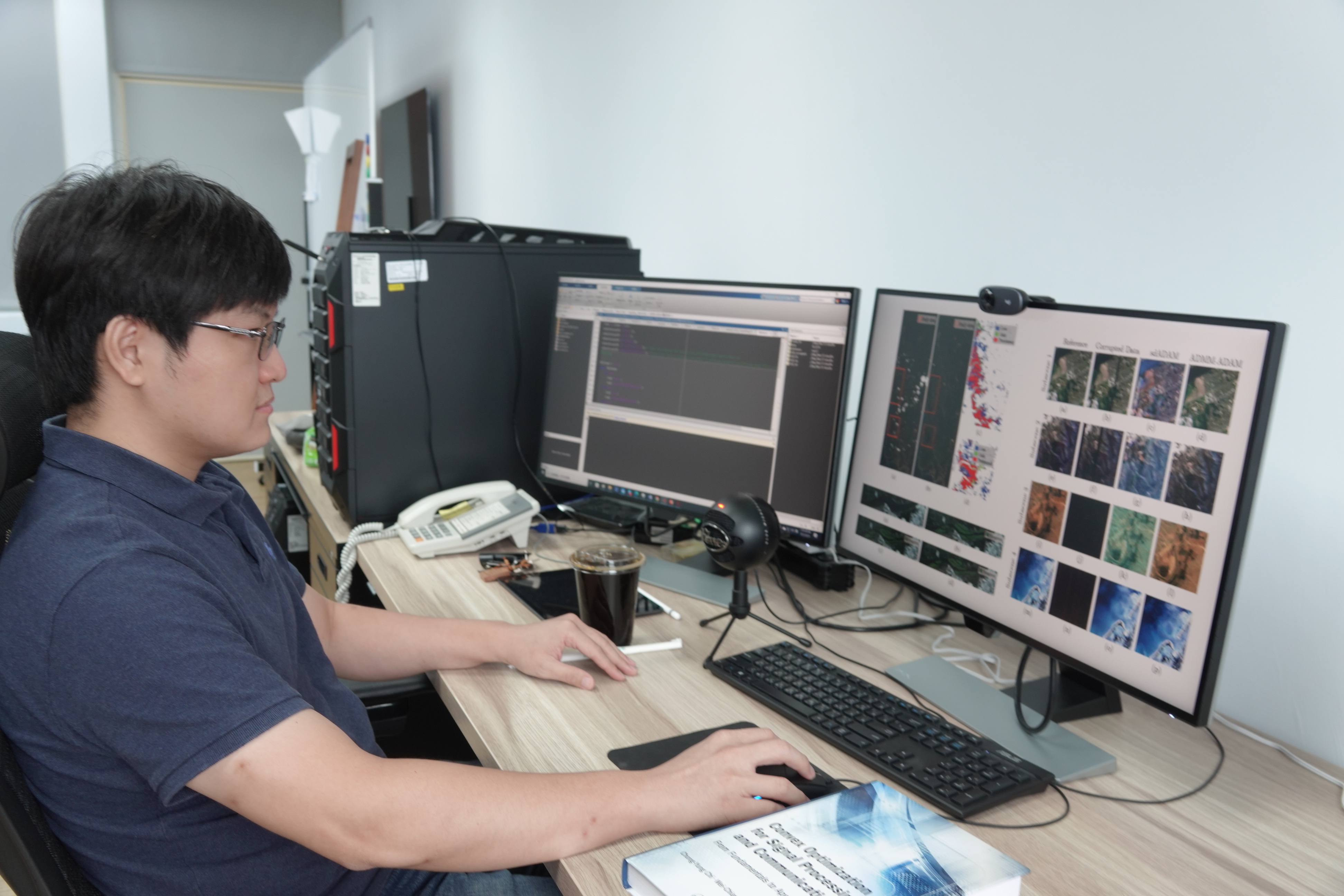 成大電機系副教授林家祥長期投入高光譜影像辨識與重建研究