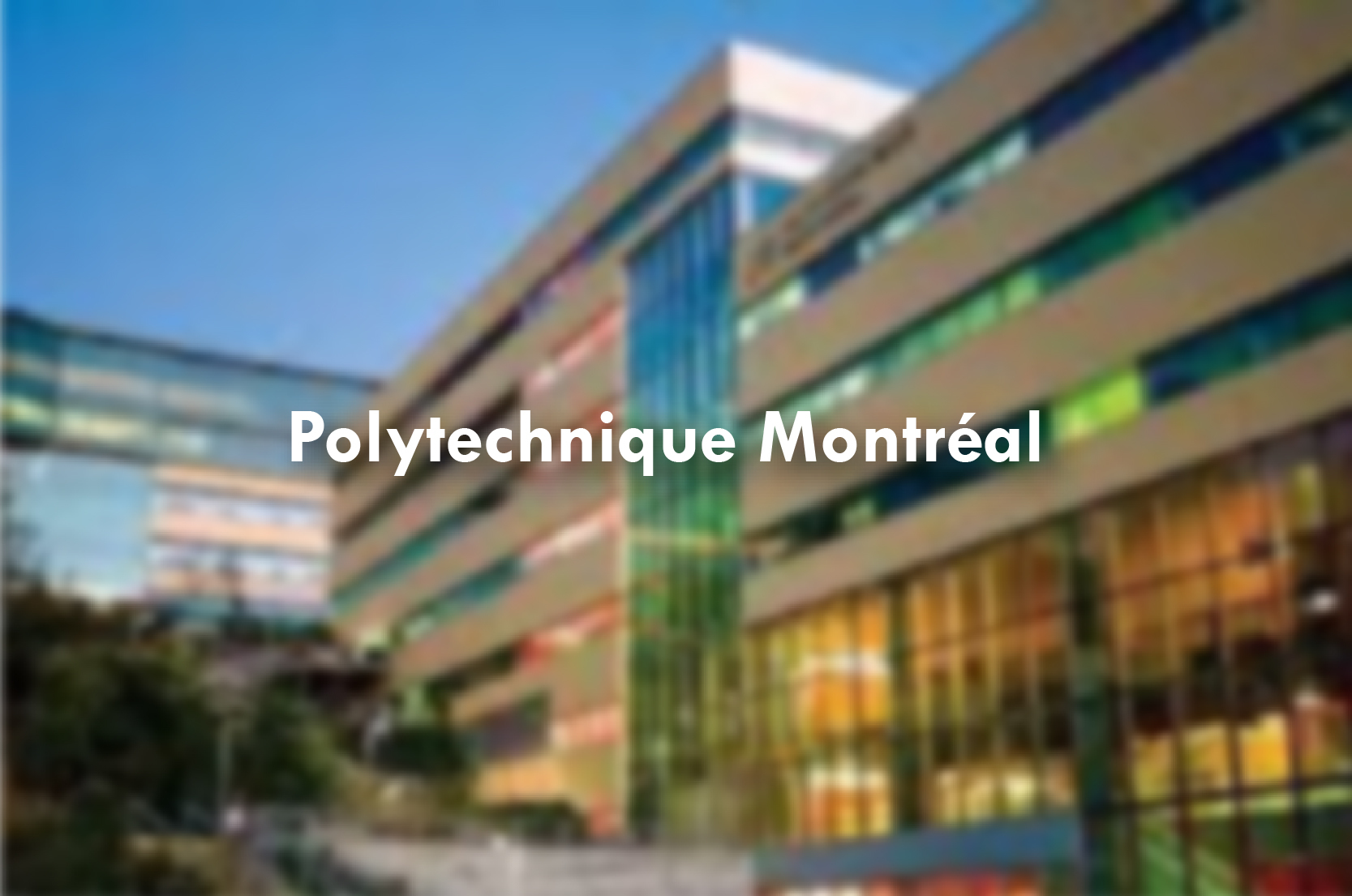 Polytechnique Montréal Winter Research Internship Program